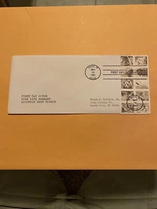 1981 FDC Wildlife Booklet 10 18cent Stamps - Picture 1 of 1