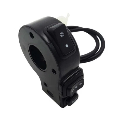 3in1 Light Switch Horn Turn Signal Lamp Switch For ATV Motorcycle 22mm Handlebar - Image 1 of 4
