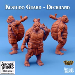 D&D Miniature Tortle Artificer Gunslinger Dungeons and Dragons - Picture 1 of 2