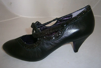 LICENCIA POÉTICA DORTHY'S DREAM ZAPATOS NEGROS TALLA 5.5 BRILLANTES PRINCESA CENICIENTA Foto 1 de 2