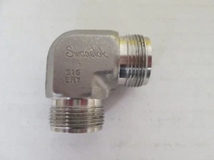 Swagelok SS-1010-9 ST/ST Swagelok Tube Fitting Union Elbow, 5/8" Tube OD - Picture 1 of 5