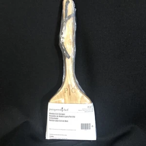 Brand New Pampered Chef 14" Wooden Grill Scraper Spatula 2723 Sealed @4 - Picture 1 of 4
