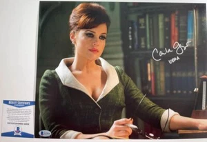 Carla Gugino Signed Sucker Punch Vera 11x14 Photo A Authentic Autograph BAS COA - Picture 1 of 1