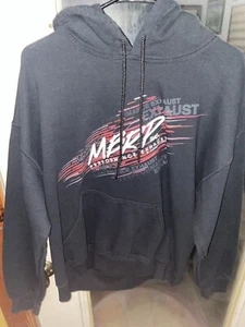 MBRP Racing Hoodie Mens Large Black Moto Performance Exhaust Sweatshirt - Picture 1 of 3