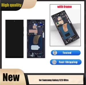 OLED Display LCD Digitizer für Samsung Galaxy S23 Ultra S918 Touchscreen HAU - Bild 1 von 22