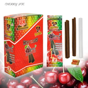 Envolturas de hierbas HONEYPUFF tamaño king sabor cereza pieles de cigarro paquetes de 12/2 quilates caja completa - Imagen 1 de 12