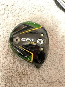 Callaway Epic Flash Sub Zero 3W 15 Driver Head Only Right-Handed Good Condition - Picture 1 of 5