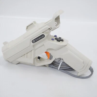 Dreamcast GUN CONTROLLER -Work for CRT TV Only- HKT-7800 SEGA Official B dc - Image 1 of 3