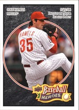 2008 (PHILLIES) Upper Deck Heroes Black #136 Cole Hamels