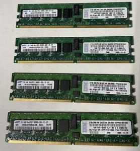 Samsung 1GB 1Rx4 PC2-3200R-333-12-C3 Server Ram M393T2950CZ3-CCC - Picture 1 of 1