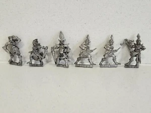 Warhammer Citadel Dark Elves x6 metal Oldhammer - Picture 1 of 3