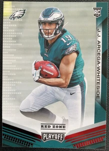 2019 Panini Playoff #216 J.J. Arcega Whiteside Red Zone - Picture 1 of 2