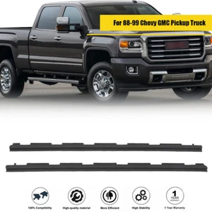 For Chevy GMC Pickup Truck Outer Front Window Sweep Weatherstrip Seal Pair Set - Picture 1 of 11