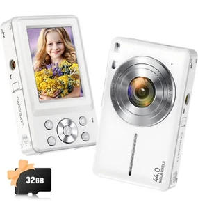 Digital Camera, Newest Camera for Kids with 32GB Card, 16X Zoom,1080P Point - Picture 1 of 7