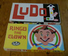 Vintage Gry salonowe dla dzieci: LUDO i Ringo klaun : Philmar : Rodzinna zabawa