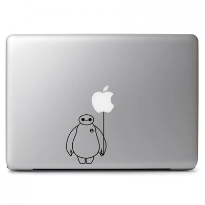 Baymax Apple as Balloon Big Hero 6 for Macbook Air Pro Laptop Decal Sticker - Image 1 of 4
