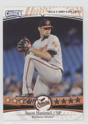2013 Topps Sega Card-Gen Jason Hammel #J13-008 Foto 1 de 2