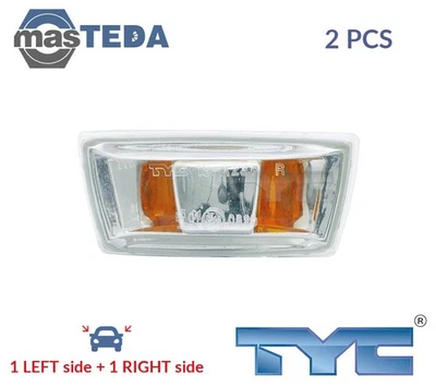 18-0231-01-2 INDICATOR LIGHT BLINKER LAMP PAIR LATERAL INSTALLATION TYC 2PCS NEW - Image 1 of 4