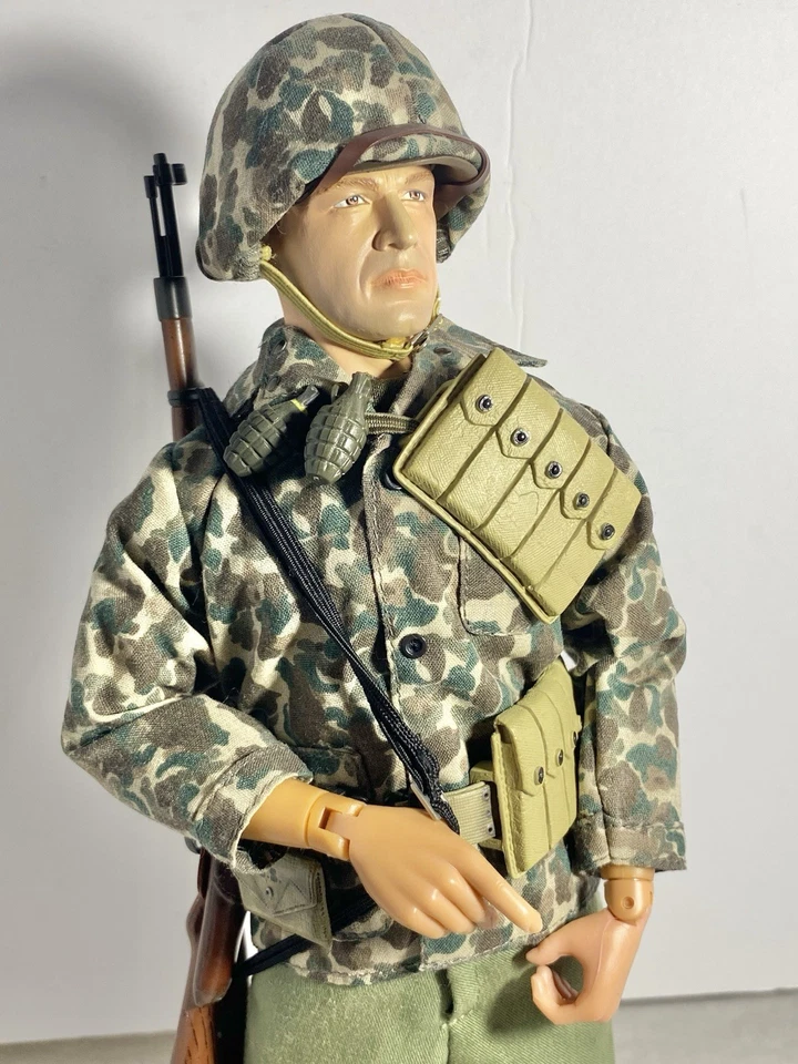 WW2 Infantry Rifleman 1:6 Camo Soldier Dragon Models Figure Kar98k - Image 1 of 4