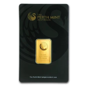 10 gram Gold Bar - The Perth Mint (In Assay) - Picture 1 of 4