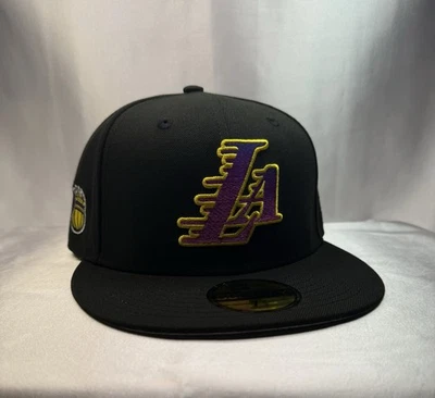 New Era 59FIFTY Los Angeles Lakers “Parche con el logotipo de la corona” - Ajustado 7 1/2 Foto 1 de 4