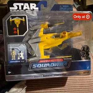 Star Wars Micro Galaxy Squadron Anakin’s Naboo N-1 Starfighter Target Exclusive - Picture 1 of 2