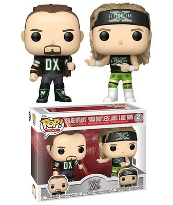WWE New Age Outlaws Billy Gunn & Road Dogg Pop! Vinyl Figure 2-Pack OE Foto 1 de 2