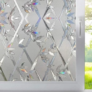 Practical Glass Film Sticker Parts Privacy UV-Block 1 Roll 3D 45*100CM - Picture 1 of 11