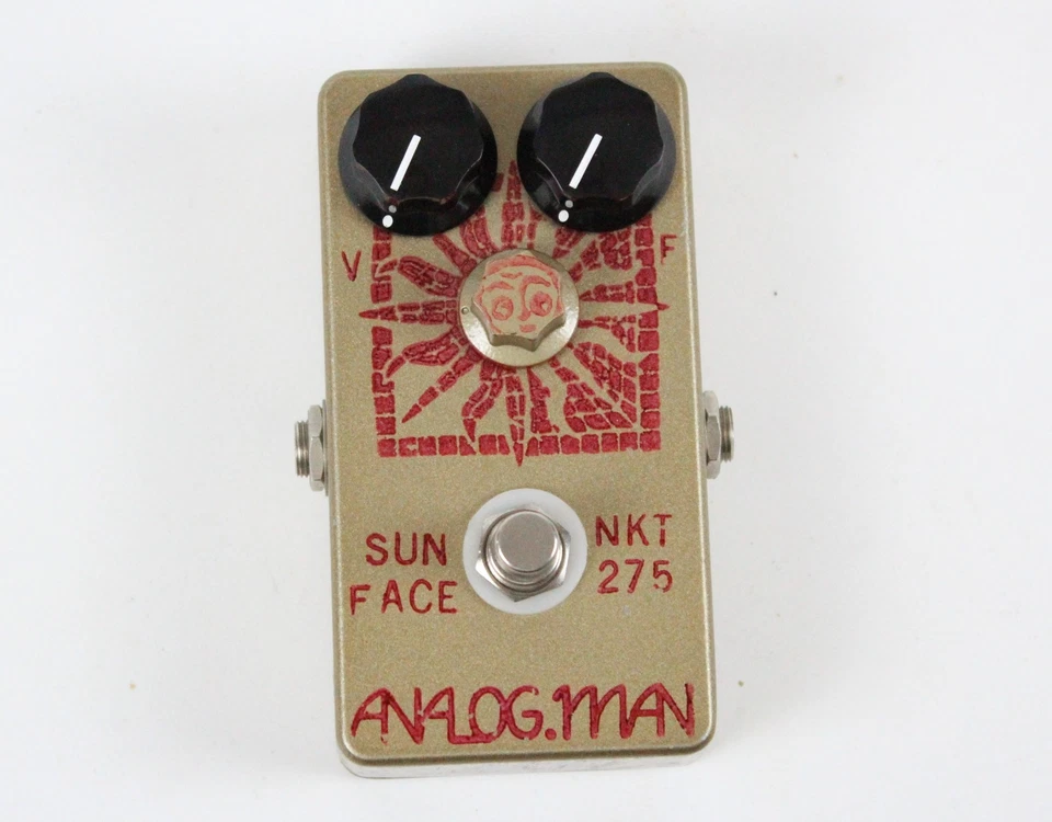 Analogman Sun Face Red Dot NKT-275 LG Low Gain Germanium Fuzz~MINTY~ - Image 1 of 4
