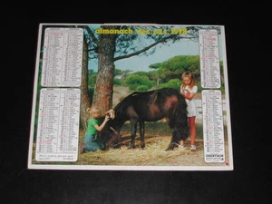 Calendario PTT 1978 Niños - Imagen 1 de 1