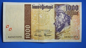 Portugal 1000 Escudos Banknote 1996 [32249] - Bild 1 von 2