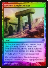 Ancient Amphitheater FOIL Lorwyn PLD Land Rare MAGIC GATHERING CARD ABUGames