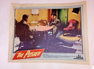 VTG 1959 Lobby Card 11x14 THE PUSHER - Crime drama - Picture 1 of 6