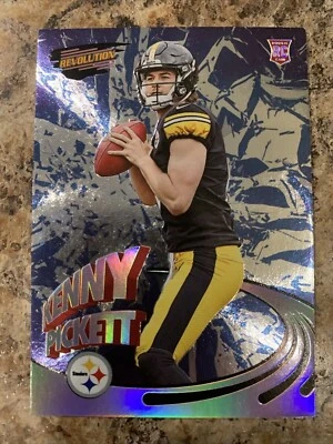 2022 Panini Zenith Pacific Revolution Kenny Pickett Rookie #PR-21 Steelers - Image 1 of 4
