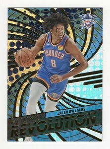 2022-23 Panini Revolution Jalen Williams Rookie Revolution Fractal #7 OKC RC - Picture 1 of 2