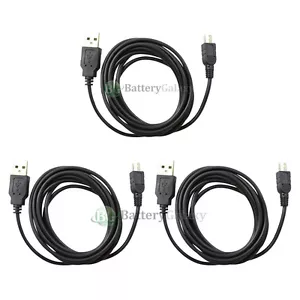 3 USB 6FT A Stecker auf Mini B Stecker Drucker Scanner Kamera Kabel Schnur (U2A1-2MBLK) - Bild 1 von 5