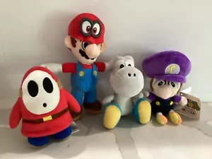 Super Mario Bros Wii 8" Mario Plush Doll Toy 2021 - Picture 1 of 9