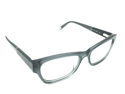 Nine West NW5128 010 Women's Smoke Zebra Square Eyeglasses Frames 52-17 135 NEW - Image 1 of 4