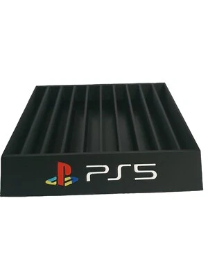 Video Game Storage Stand Display for PS5/ PS4/ PS3 Xbox Series S & X Color Logo - Image 1 of 4