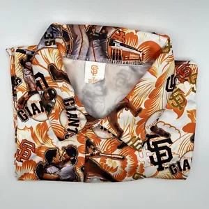 San Francisco Giants Aloha Shirt 2014 World Series Size M Medium SGA 8/10/24 SF - Picture 1 of 16