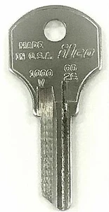 1 Lyon Cabinet Locker Keys Blanks Blank Key 1000V CO26 Various Locks - Picture 1 of 9