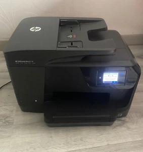 Imprimante wifi/ Scan/ Photocopieur HP officejet Pro 8718 ( sans les cartouches) - Photo 1/9