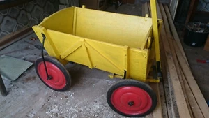 GROSSER ALTER BOLLERWAGEN STABILER HANDWAGEN ANTIK - Bild 1 von 2