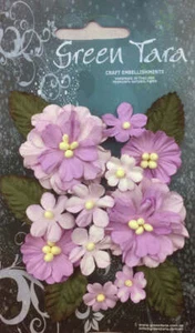 Lavender Pastel Flowers (PPL) - Picture 1 of 1