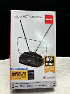 Antena HDTV interior RCA buscador de señales nueva caja abierta nunca usada - Imagen 1 de 2