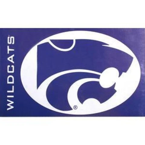 Kansas State 3' X 5' Flag "wildcats" Cover