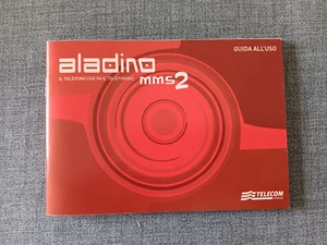 MANUALE D'USO ISTRUZIONI CORDELESS TELECOM ITALIA ALADINO MMS2 - Foto 1 di 3