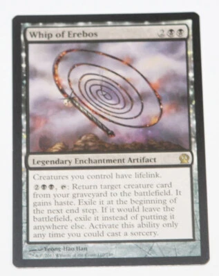 Whip of Erebos - Theros 2013 Artifact - MTG Rare Card Magic the Gathering (A) - Image 1 of 4