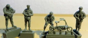 British Paratroopers Platoon HQ Trident 96604 New 1/87 Scale Resin Kit Unfinishe - Picture 1 of 1