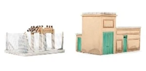 HS Graham Farish Scenecraft 42-043 Transformadores Edificio Sp N - Imagen 1 de 1